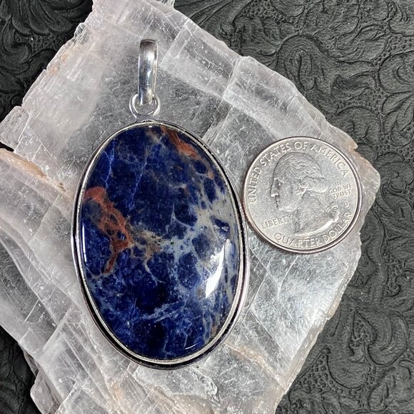 Sunset Sodalite Pendant Stone Crystal Jewelry - Picture 8 of 8